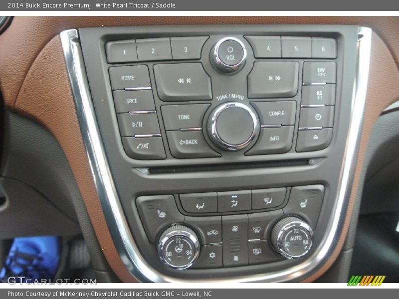 Controls of 2014 Encore Premium