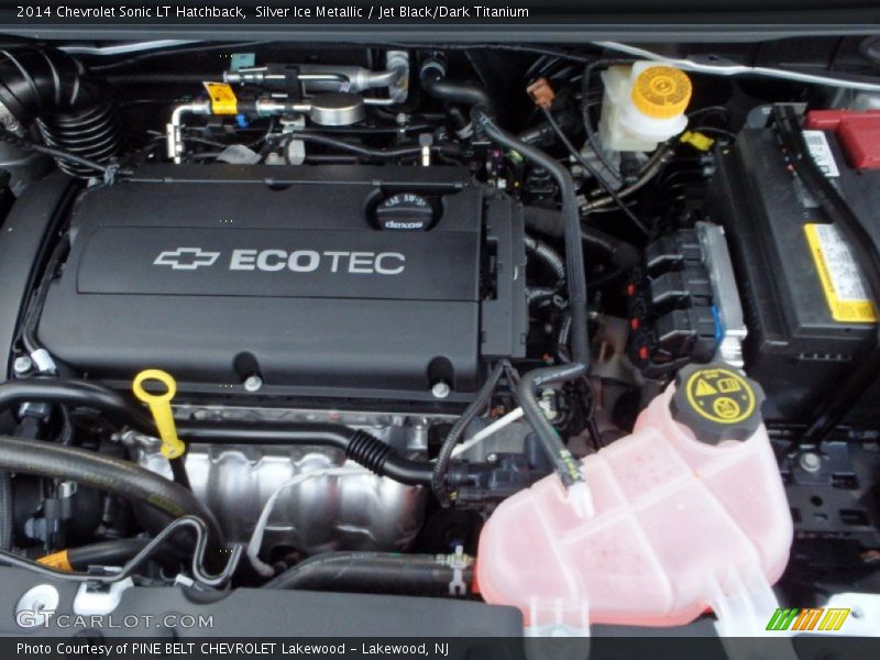  2014 Sonic LT Hatchback Engine - 1.8 Liter DOHC 16-Valve VVT ECOTEC 4 Cylinder