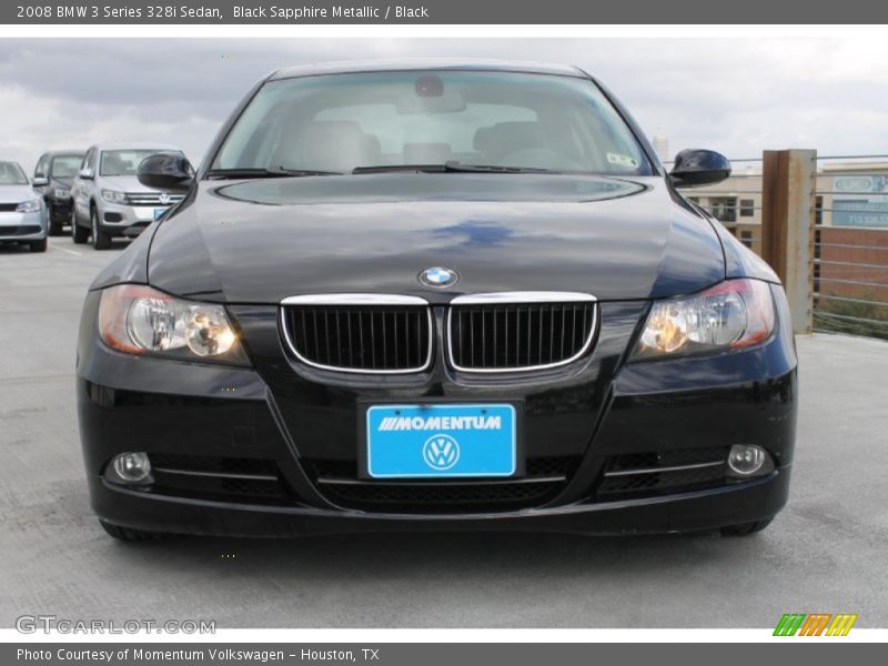 Black Sapphire Metallic / Black 2008 BMW 3 Series 328i Sedan