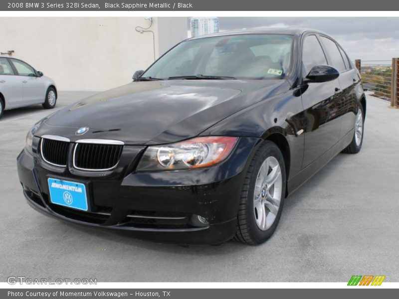Black Sapphire Metallic / Black 2008 BMW 3 Series 328i Sedan