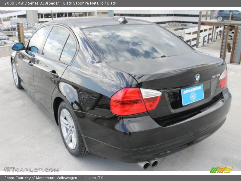 Black Sapphire Metallic / Black 2008 BMW 3 Series 328i Sedan