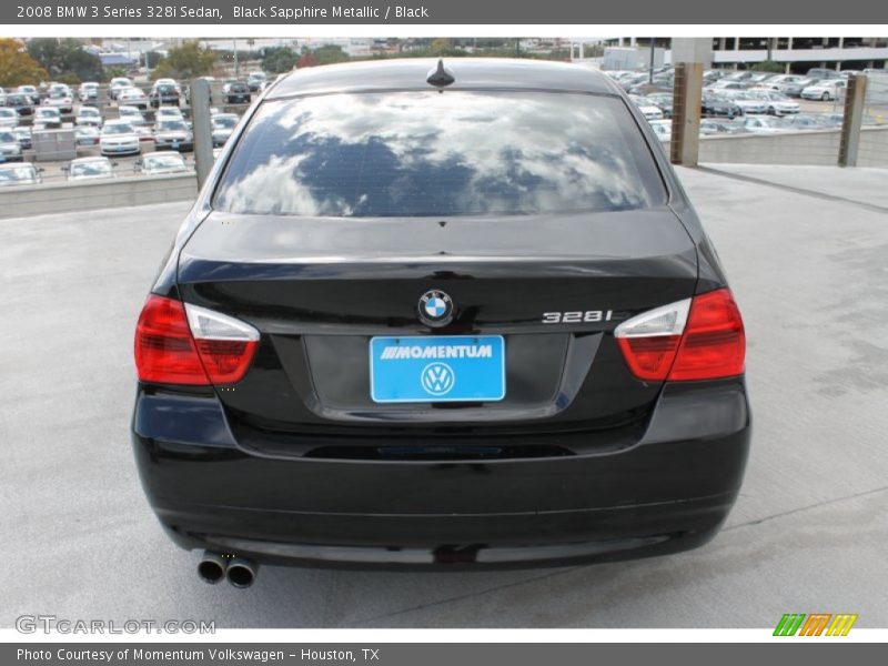 Black Sapphire Metallic / Black 2008 BMW 3 Series 328i Sedan