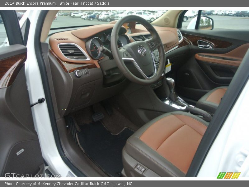 Saddle Interior - 2014 Encore Premium 