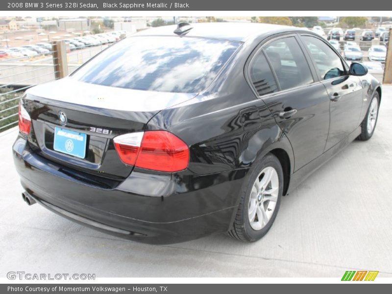Black Sapphire Metallic / Black 2008 BMW 3 Series 328i Sedan