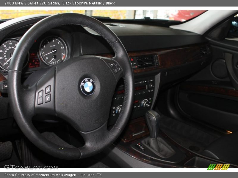 Black Sapphire Metallic / Black 2008 BMW 3 Series 328i Sedan