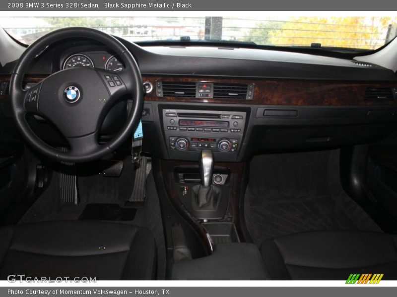 Black Sapphire Metallic / Black 2008 BMW 3 Series 328i Sedan