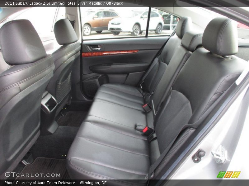 Steel Silver Metallic / Off-Black 2011 Subaru Legacy 2.5i Limited