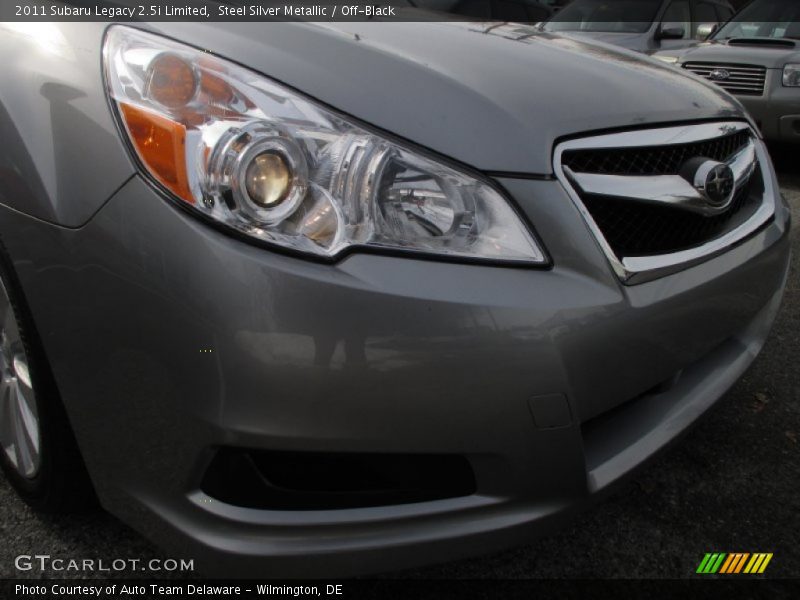 Steel Silver Metallic / Off-Black 2011 Subaru Legacy 2.5i Limited