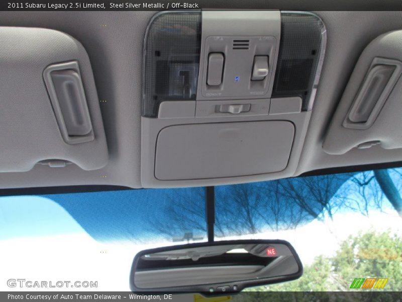 Steel Silver Metallic / Off-Black 2011 Subaru Legacy 2.5i Limited