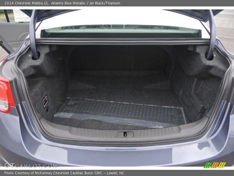 Atlantis Blue Metallic / Jet Black/Titanium 2014 Chevrolet Malibu LS