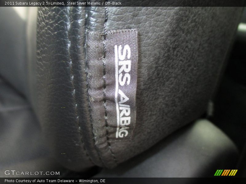 Steel Silver Metallic / Off-Black 2011 Subaru Legacy 2.5i Limited