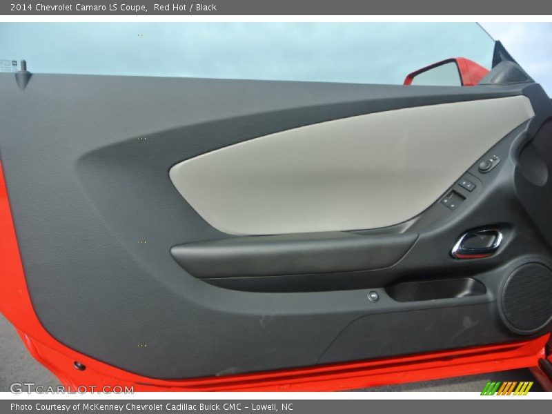 Red Hot / Black 2014 Chevrolet Camaro LS Coupe