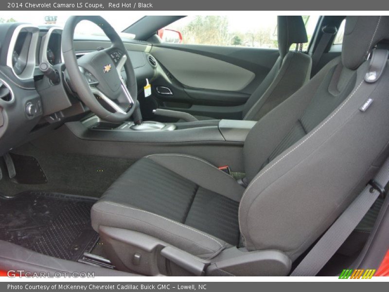 Red Hot / Black 2014 Chevrolet Camaro LS Coupe