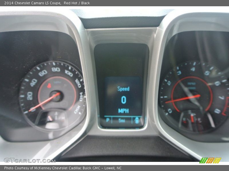Red Hot / Black 2014 Chevrolet Camaro LS Coupe