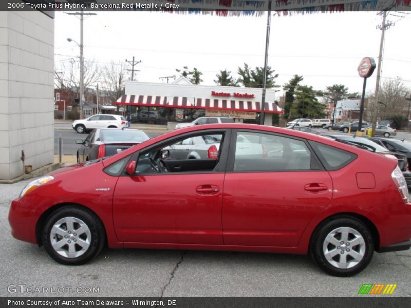 Barcelona Red Metallic / Gray 2006 Toyota Prius Hybrid