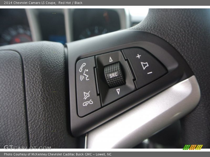 Red Hot / Black 2014 Chevrolet Camaro LS Coupe