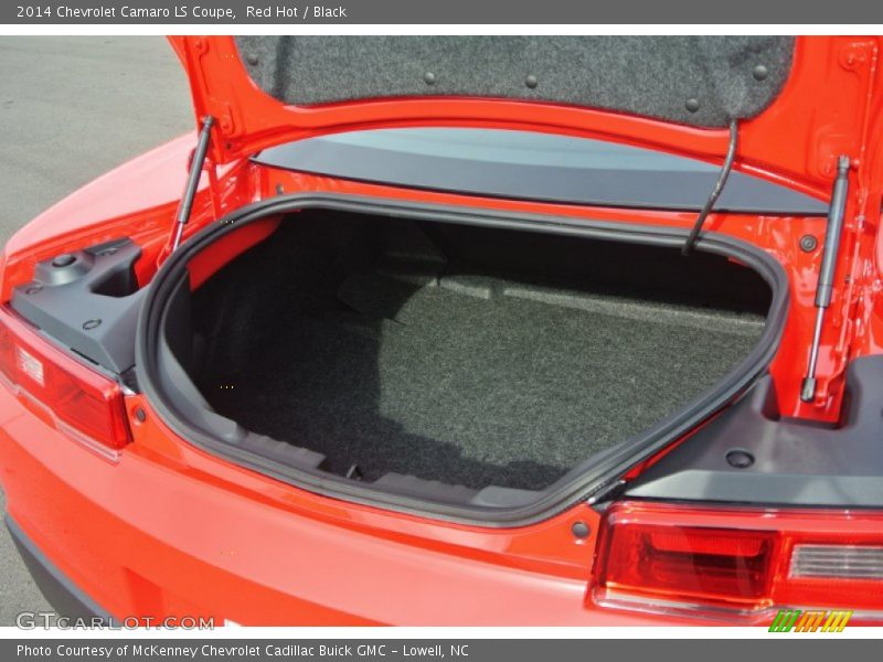 Red Hot / Black 2014 Chevrolet Camaro LS Coupe