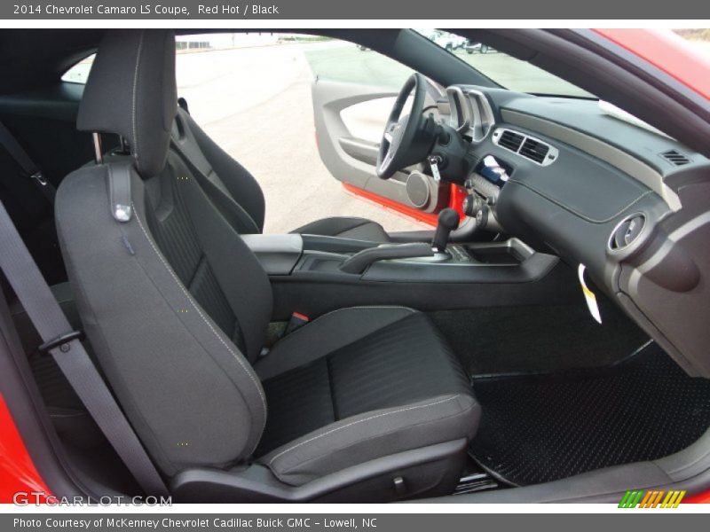 Red Hot / Black 2014 Chevrolet Camaro LS Coupe