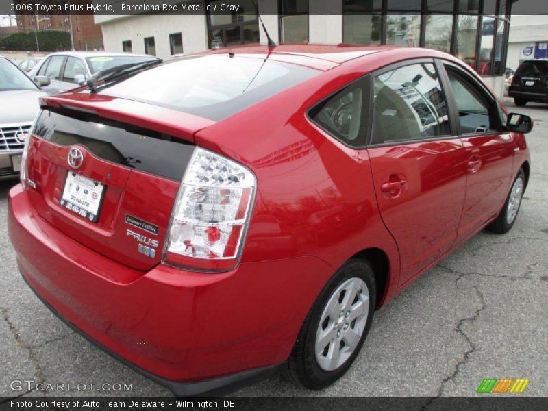 Barcelona Red Metallic / Gray 2006 Toyota Prius Hybrid