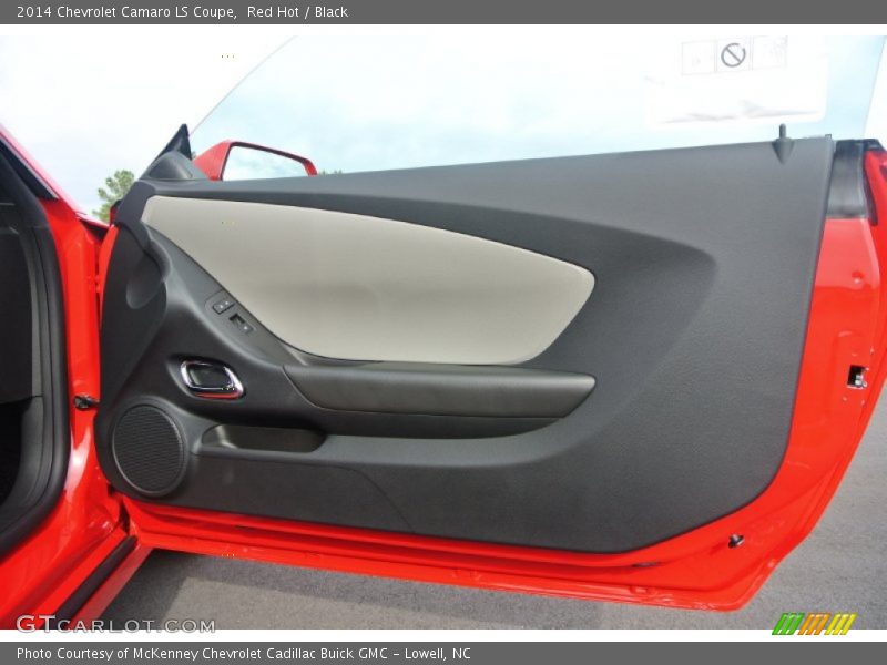 Red Hot / Black 2014 Chevrolet Camaro LS Coupe