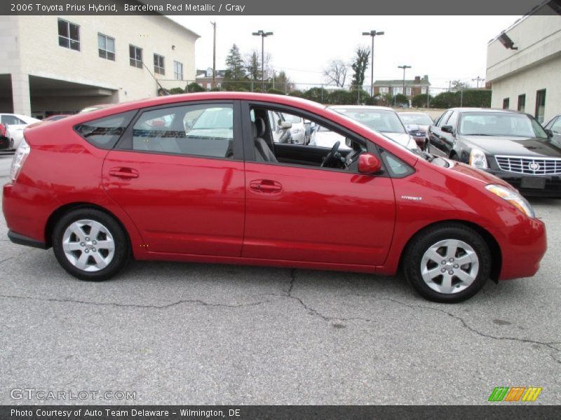 Barcelona Red Metallic / Gray 2006 Toyota Prius Hybrid