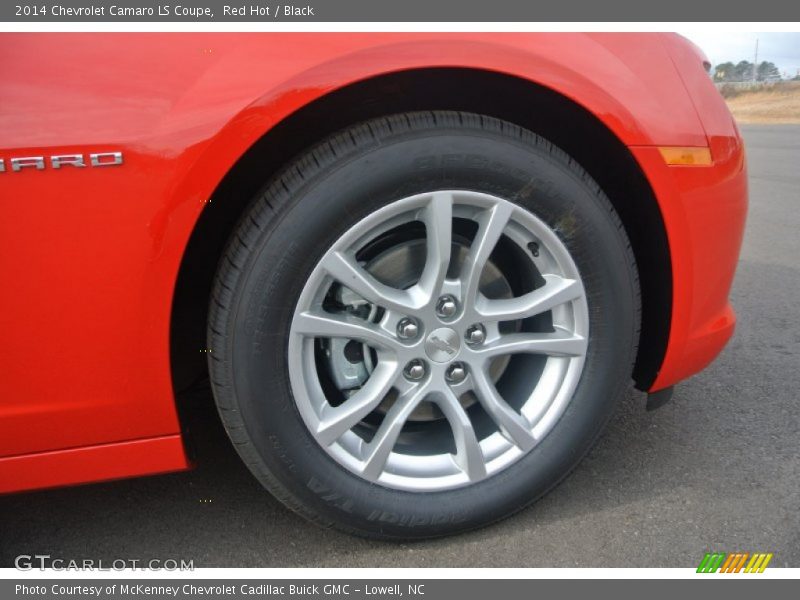 Red Hot / Black 2014 Chevrolet Camaro LS Coupe