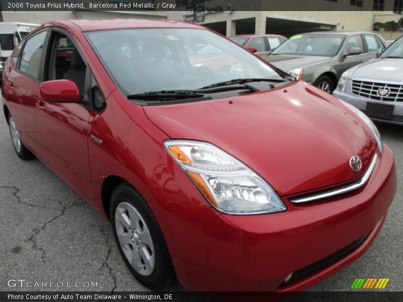 Barcelona Red Metallic / Gray 2006 Toyota Prius Hybrid
