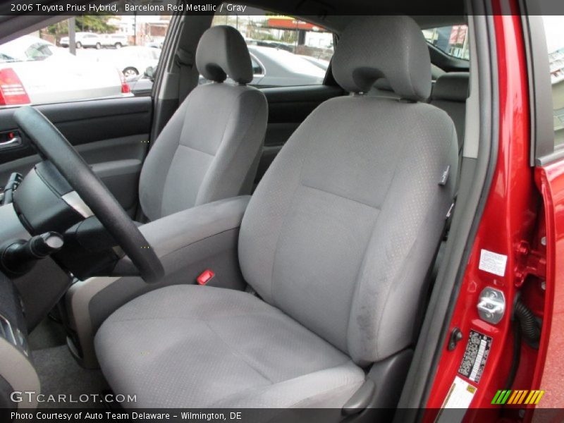 Barcelona Red Metallic / Gray 2006 Toyota Prius Hybrid