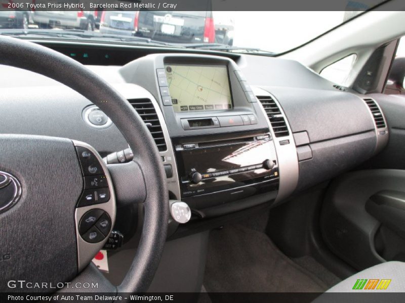 Barcelona Red Metallic / Gray 2006 Toyota Prius Hybrid