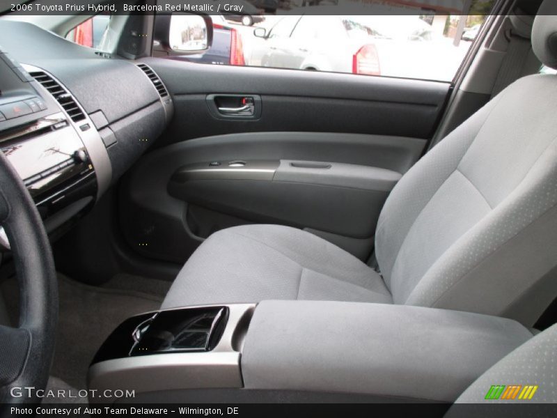 Barcelona Red Metallic / Gray 2006 Toyota Prius Hybrid