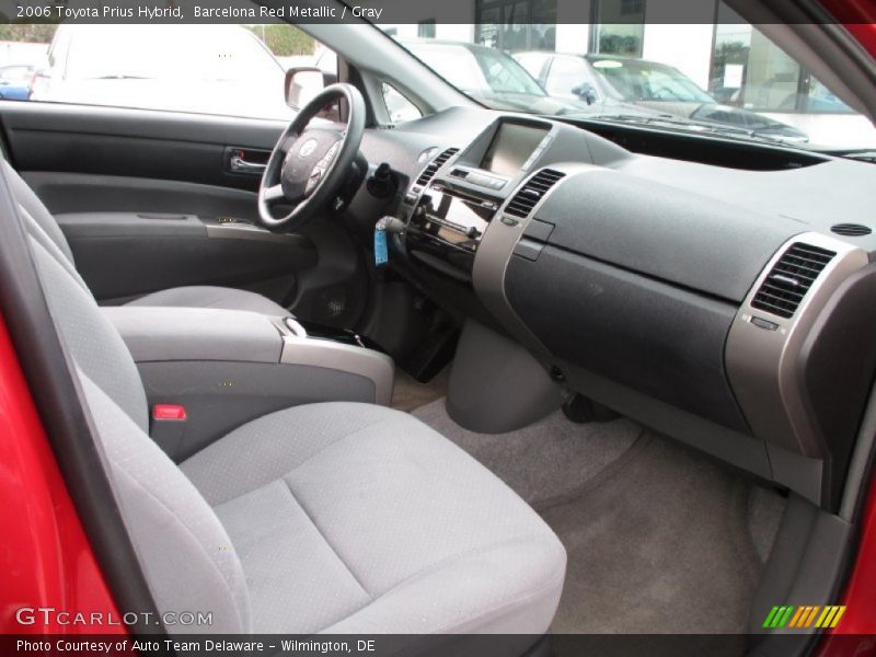 Barcelona Red Metallic / Gray 2006 Toyota Prius Hybrid