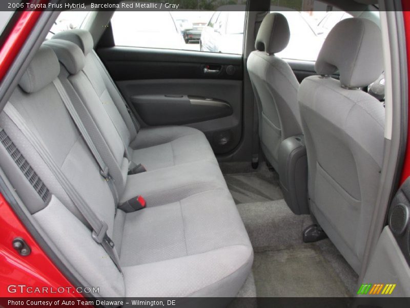 Barcelona Red Metallic / Gray 2006 Toyota Prius Hybrid