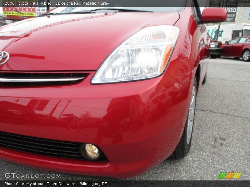 Barcelona Red Metallic / Gray 2006 Toyota Prius Hybrid