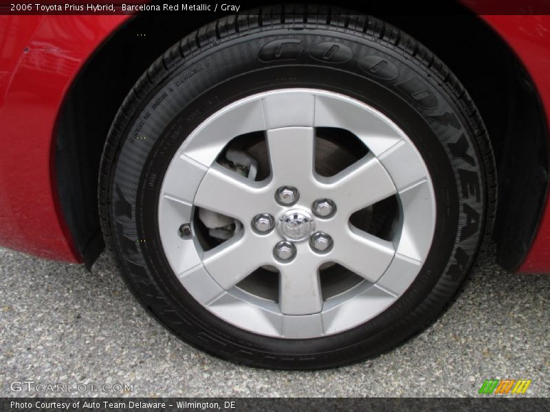 Barcelona Red Metallic / Gray 2006 Toyota Prius Hybrid
