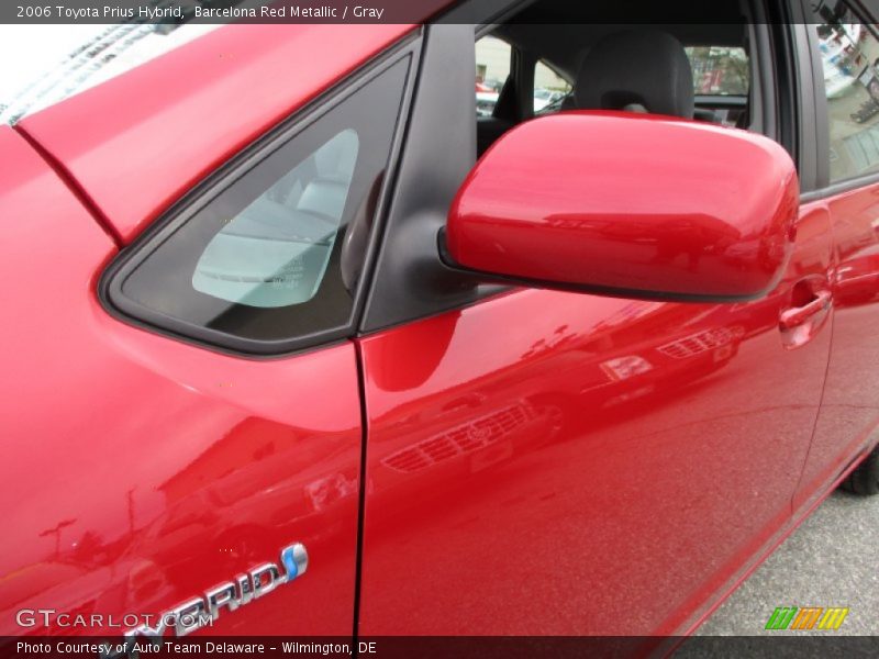 Barcelona Red Metallic / Gray 2006 Toyota Prius Hybrid