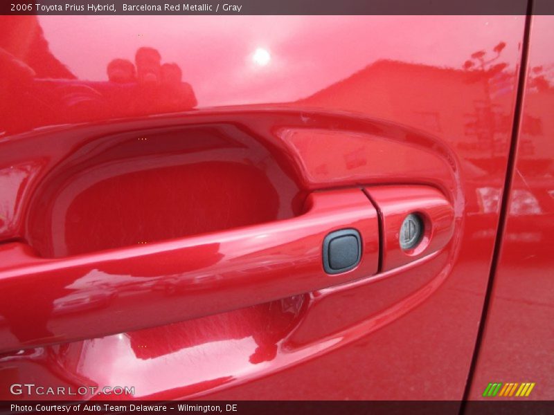 Barcelona Red Metallic / Gray 2006 Toyota Prius Hybrid