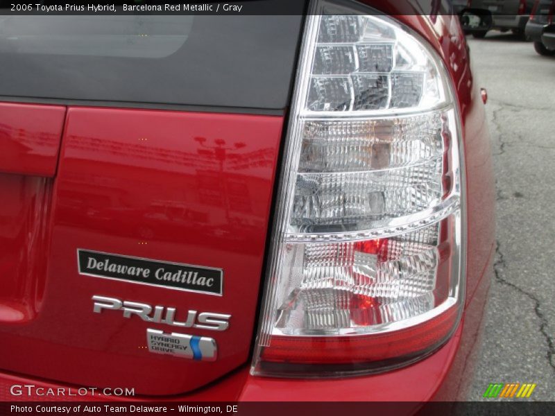 Barcelona Red Metallic / Gray 2006 Toyota Prius Hybrid
