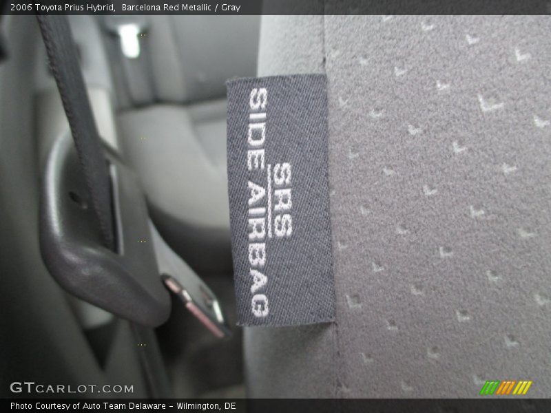 Barcelona Red Metallic / Gray 2006 Toyota Prius Hybrid
