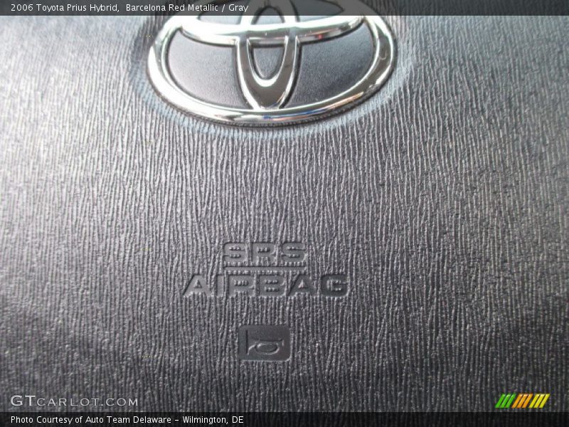 Barcelona Red Metallic / Gray 2006 Toyota Prius Hybrid