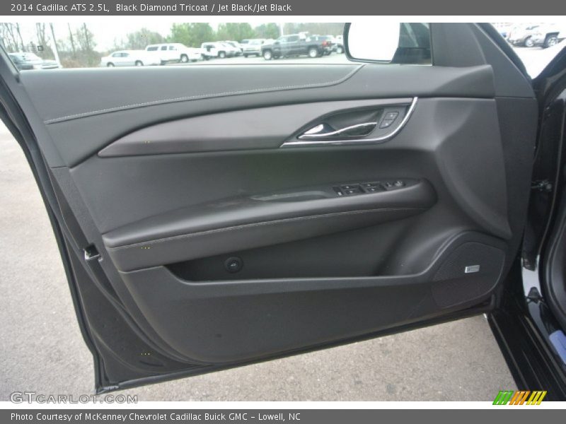 Black Diamond Tricoat / Jet Black/Jet Black 2014 Cadillac ATS 2.5L