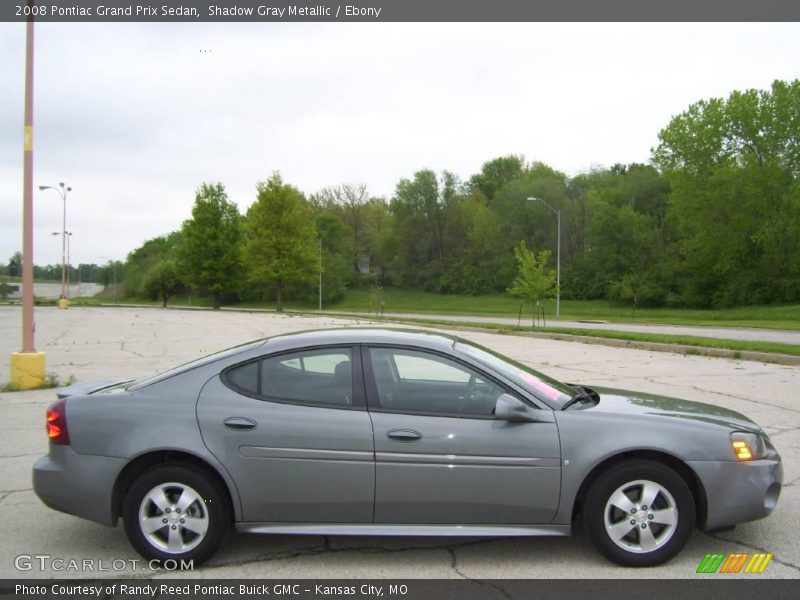 Shadow Gray Metallic / Ebony 2008 Pontiac Grand Prix Sedan