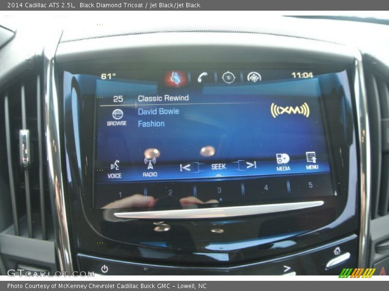 Black Diamond Tricoat / Jet Black/Jet Black 2014 Cadillac ATS 2.5L