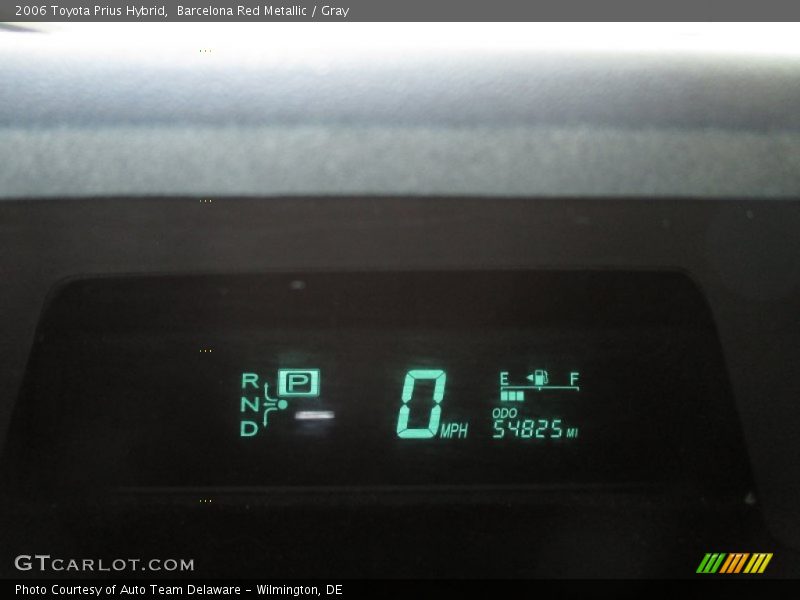 Barcelona Red Metallic / Gray 2006 Toyota Prius Hybrid