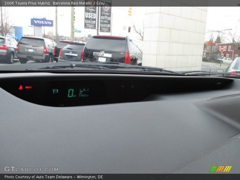 Barcelona Red Metallic / Gray 2006 Toyota Prius Hybrid