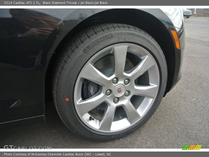 Black Diamond Tricoat / Jet Black/Jet Black 2014 Cadillac ATS 2.5L