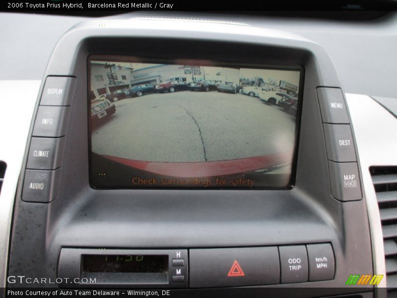Barcelona Red Metallic / Gray 2006 Toyota Prius Hybrid