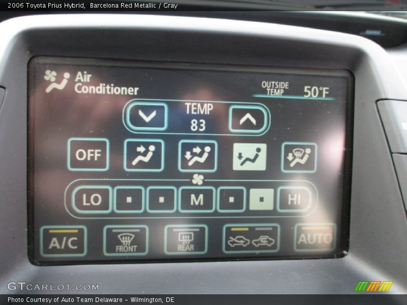 Barcelona Red Metallic / Gray 2006 Toyota Prius Hybrid