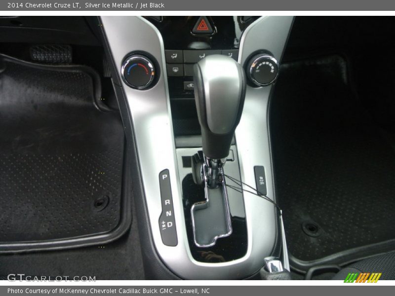 Silver Ice Metallic / Jet Black 2014 Chevrolet Cruze LT