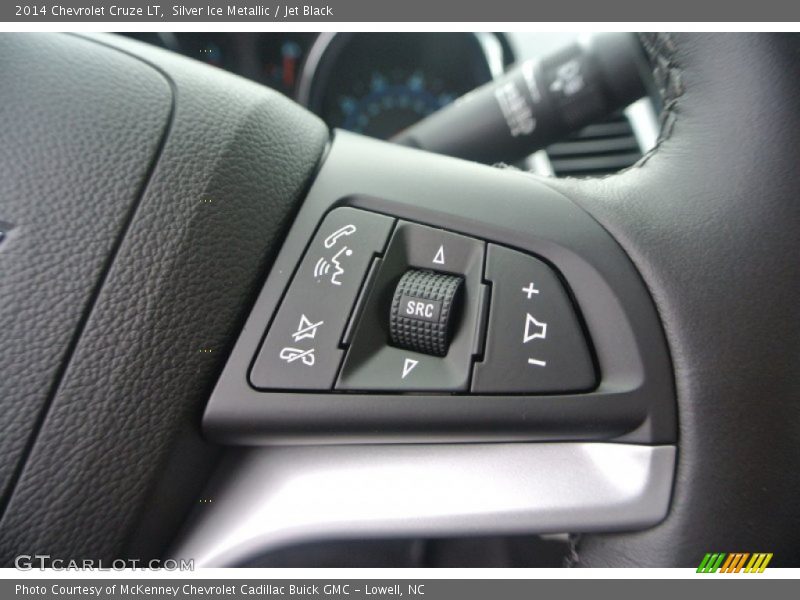 Silver Ice Metallic / Jet Black 2014 Chevrolet Cruze LT