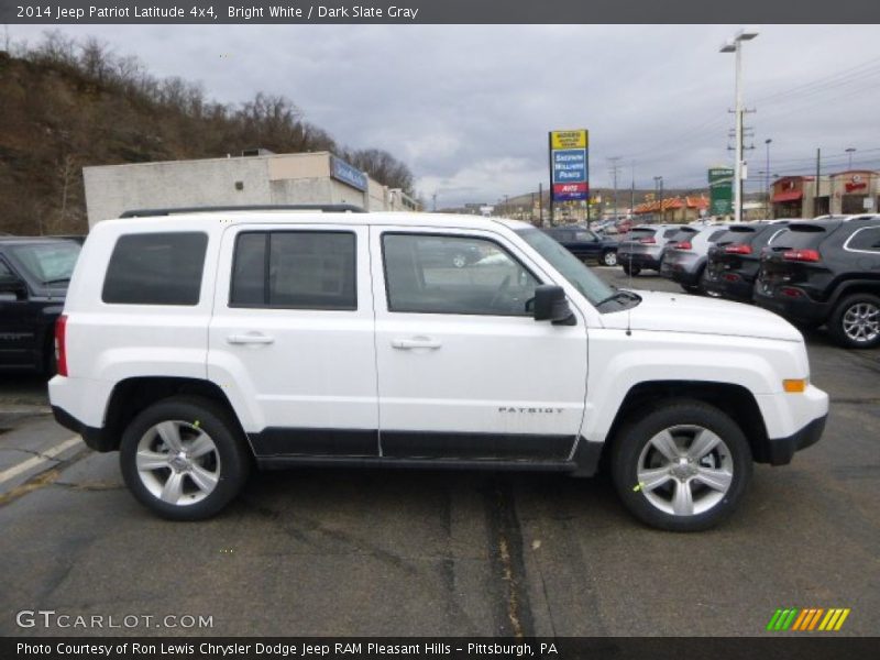 Bright White / Dark Slate Gray 2014 Jeep Patriot Latitude 4x4